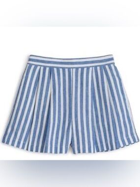 Hudson North Blue and White Striped shorts
